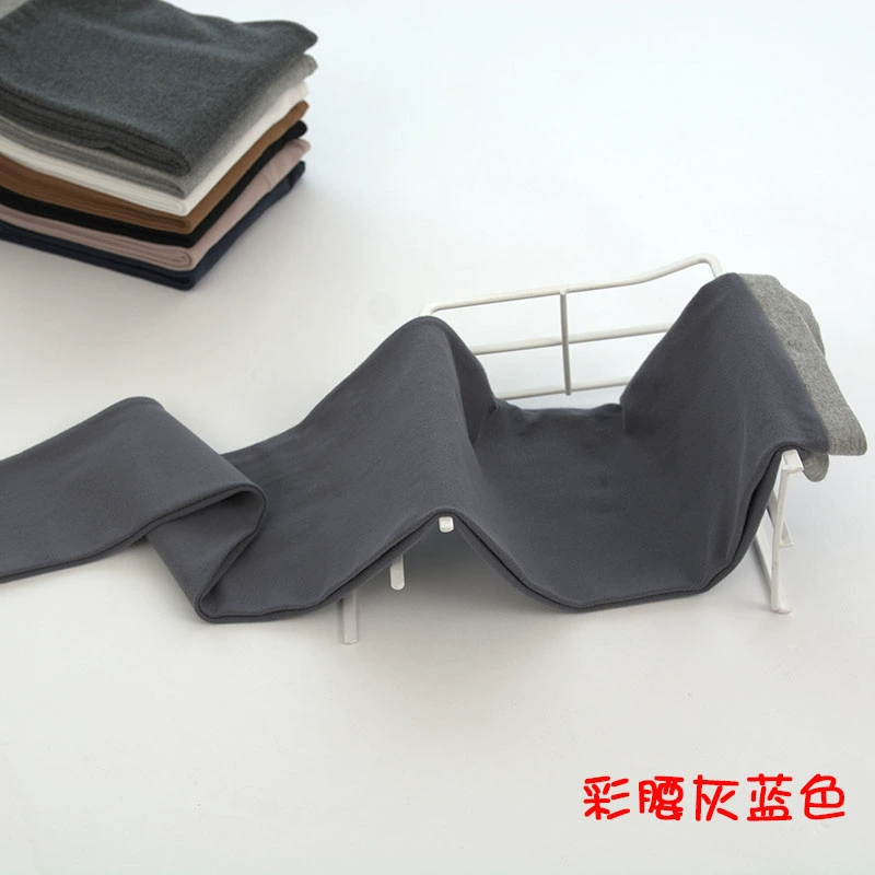 Quần legging nữ mặc mùa thu đông mới cotton cao eo cạp quần hoang dã size lớn màu đen quần lọt khe chín quần quần áo nữ mùa hè đẹp