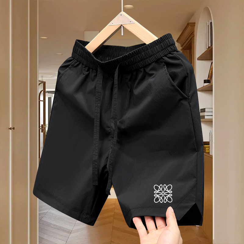 Summer New Quick-Dry Men's Shorts Embroidered Boys' Shorts American Style Mid-Length Pants Couple Breeches Beach Pants Casual Summer New Quick-Dry Men's Shorts Embroidered Boys' Shorts American Style Mid-Length Pants Couple Breeches Beach Pants Casual