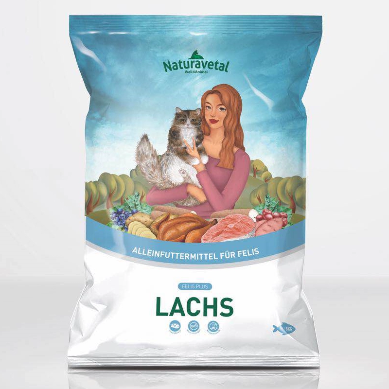 Meida tự nhiên Thức ăn cho mèo tự nhiên Halo Hải sản Platter Làm đẹp cho tóc Tất cả mèo con 18 lbs - Cat Staples