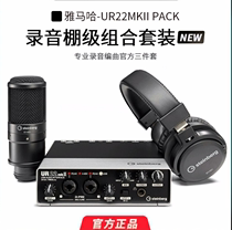 SteinbergYAMAHA 雅马哈UR22 MKII PACK录音配音K歌声卡话筒套装