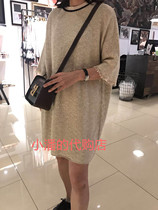 Dhaiyan 2019 autumn comfortable cotton linen half sleeve leisure long sweater S3DMS8309 a 999