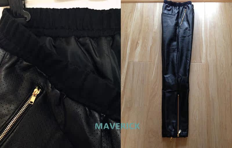 Pantalon cuir homme - Ref 1486349 Image 6