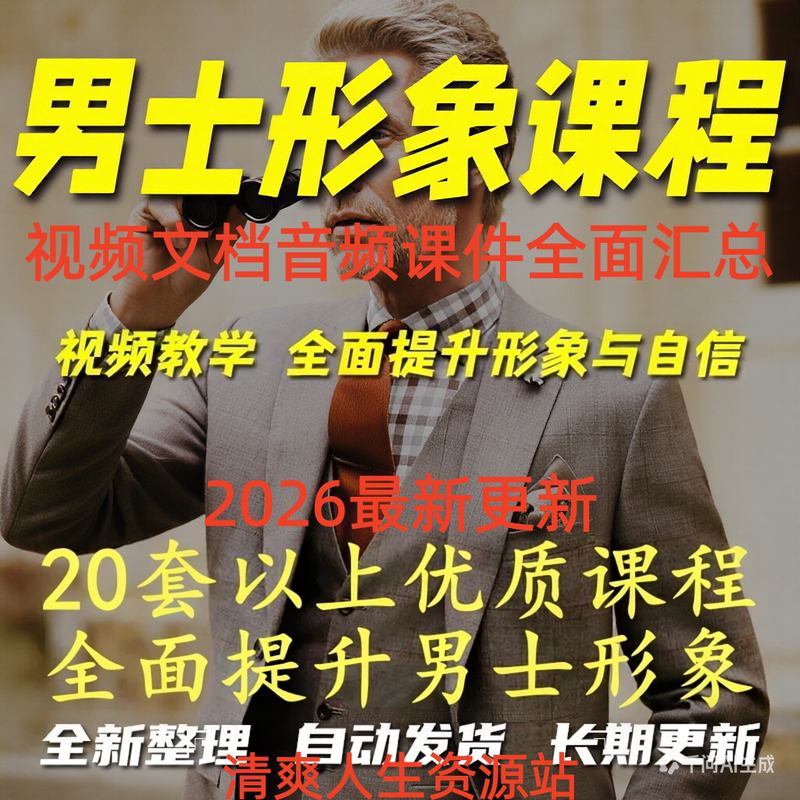 Video Tutorials on Men's Clothing and Styling, Personal Image and Dressing Techniques, and Design and Transformation Courses