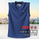 7XL Plus Fat Guy Extra Large Size Vest Fat Guy Sportswear Fitness Wear Cotton Sweat-Absorbent Basket Football Shoulder T-shirt Sleeveless