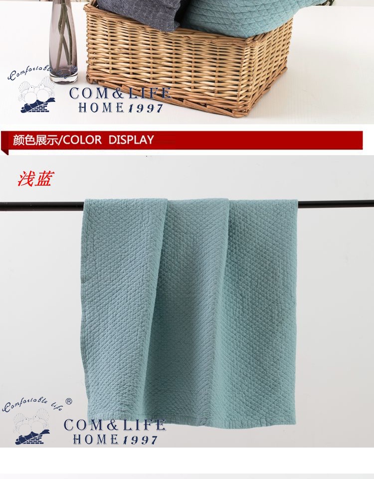 Com & cuộc sống bông gạc chăn quilt điều hòa không khí chăn giải trí chăn gạc tấm chăn văn phòng - Ném / Chăn vỏ chăn nhung