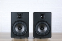 All-aluminum alloy shell Hivi 5-inch two-way desktop HIFI monitor speaker