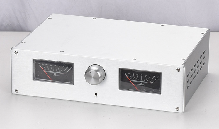 Retro main case model 3610 can be used as preamplifier amplifier case (the same level meter of Jinsangzi)