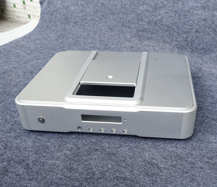 4308 Rounded Corner CD Chassis, Jack Push Cover CDM4 Chassis High Quality Turntable Chassis, DIY Turntable Chassis