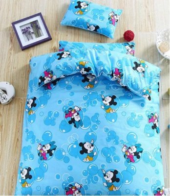 Kindergarten quilt Three-piece cotton bedding Baby quilt cover Cotton children's nap quilt baby six-piece quilt