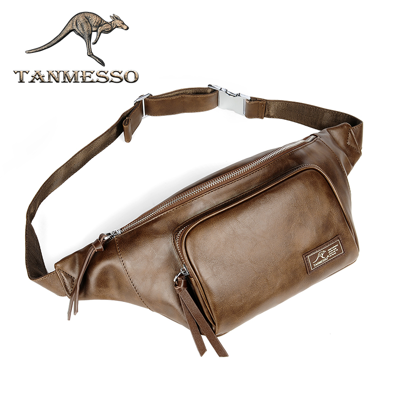 TANMESSO multifunctional sports and leisure chest bag men's single shoulder bag diagonal bag practical sports waist bag men