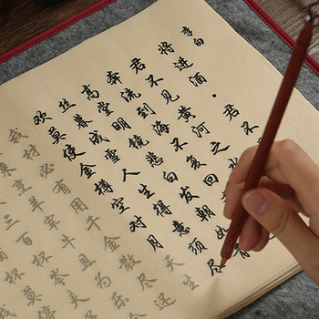 Calligraphy Practice Book for Beginners, Tracing and Copying on Rice Paper, Adult Regular Script Calligraphy Practice Paper Set