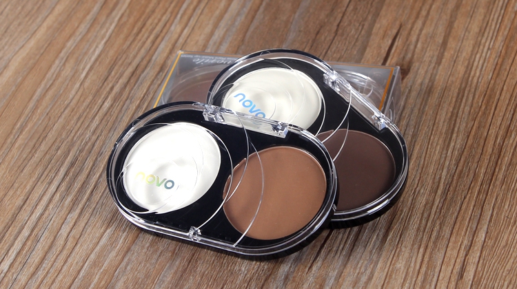 Batch ~ Hàn Quốc Alice NOVO hai màu bột năng lực sửa chữa bóng phấn cao bóng mặt nâng kết hợp sửa chữa năng lực đĩa bóng mũi highlight dạng kem