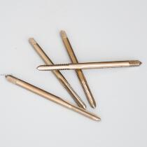 Die steel for baking yellow stainless steel Cobalt-containing straight groove machine tap tap M2 3 4 5 6 8 10 12 20