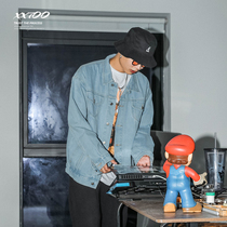 XXTOO Jacket Man 2022 Spring Autumn Retro Casual Wash 100 Lap Loose OVERIZE Cowboy jacket