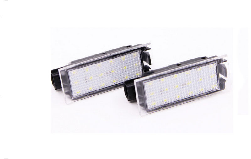 Suitable for Renault LED license plate lamp assembly for a pair of clothing