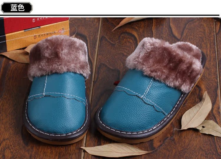 Chaussons enfants en cuir pour hiver - semelle tendon - Ref 1008277 Image 30