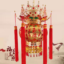 Chandelier Outdoor indoor lantern Electric rotating horse lantern Balcony festive decorative lamp Acrylic palace lamp Advertising lamp