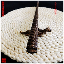 Full Brown Rubbing Festival Old Stock Brown Bamboo Fan 95 inch Picking Light Square Straight Square Folding Fan Imitation Rohan Bamboo sending fan face