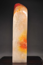 Sushan stone ~ old crystalline chicken socket thin 2 5x2 5x10 5cm