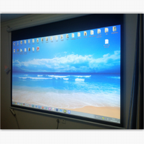 Curtain 84 inch 100 inch 106 inch 120 inch 16:10 electric remote control white glass fiber HD projection screen