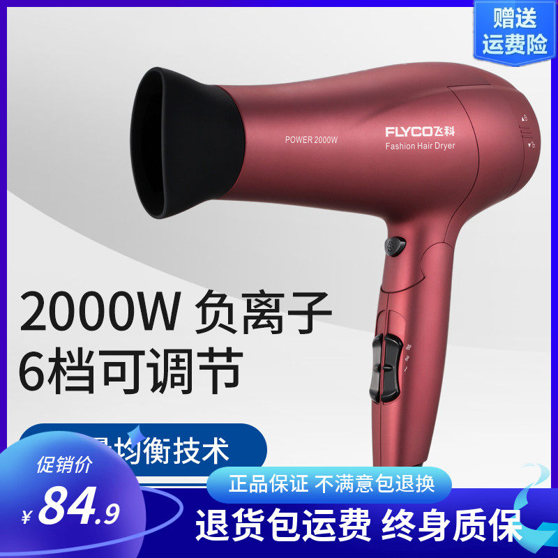Flying Coke Hairdryer Home High power negative ion hair care Hair Salon hair salon net red hair dryer FS6618 6218