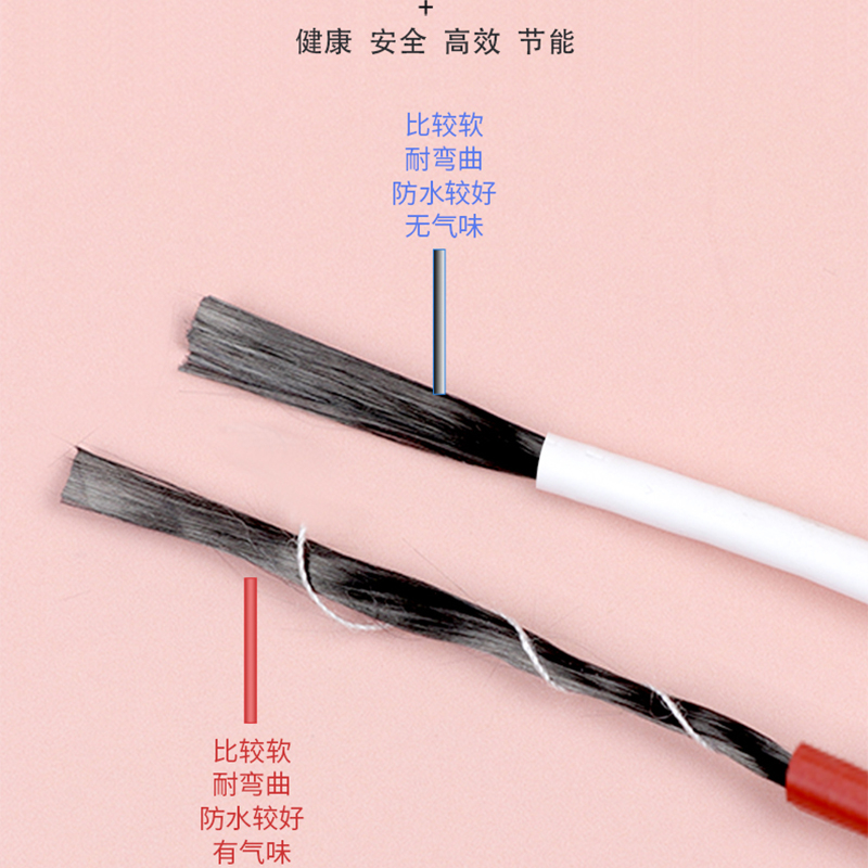 Floor heating farm Carbon fiber heating line Electric blanket heating wire Electric Kang sweat steaming breeding 12K24K whole volume