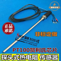 WZP-187 German Heraeus imported pt100 temperature sensor probe type thermal resistance waterproof thermocouple