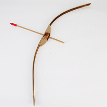 Wedding supplies Chinese wedding props Han and Tang traditional stage decoration wedding supplies wooden hemp rope wedding bow and arrow