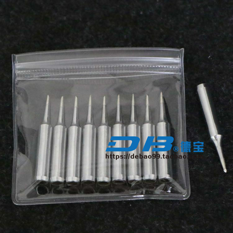 900M-T-1C small horseshoe type branded iron head 936 branded iron head small inclined opening thermostatic welding table