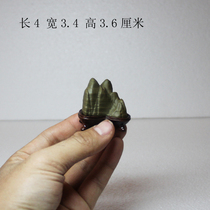 Pine Flower Stone Chiishi Mao Stone Original Stone Ornamental Stone Pendulum Piece Stone Small Pint Stone Handlebar Piece Mountain-Shaped View Stone