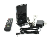 AV в VGA Top Top Box Display TV TV Signal в VGA с динамиком дистанционного управления