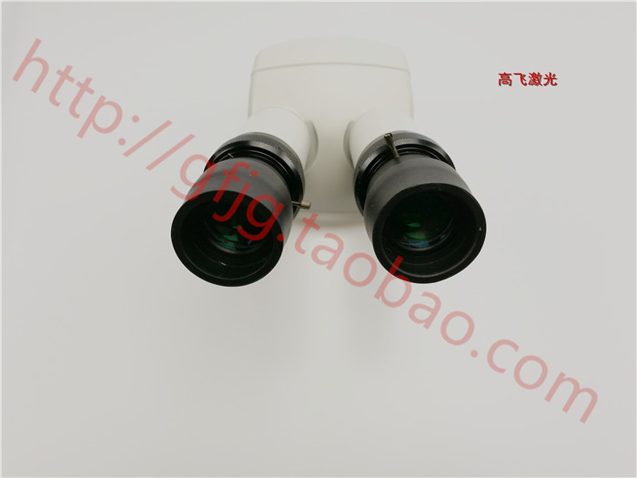 YAG Jewelry Mold Laser Welding Machine Microscope 23mm Field of view 10 times installed in diameter 5 3 plus or minus 30mm