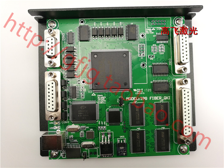 IPG-FIBER-QKI Dogless Digital V1 Fiber CO2 UV Laser Marking Card 32-bit First Pulse Suppression