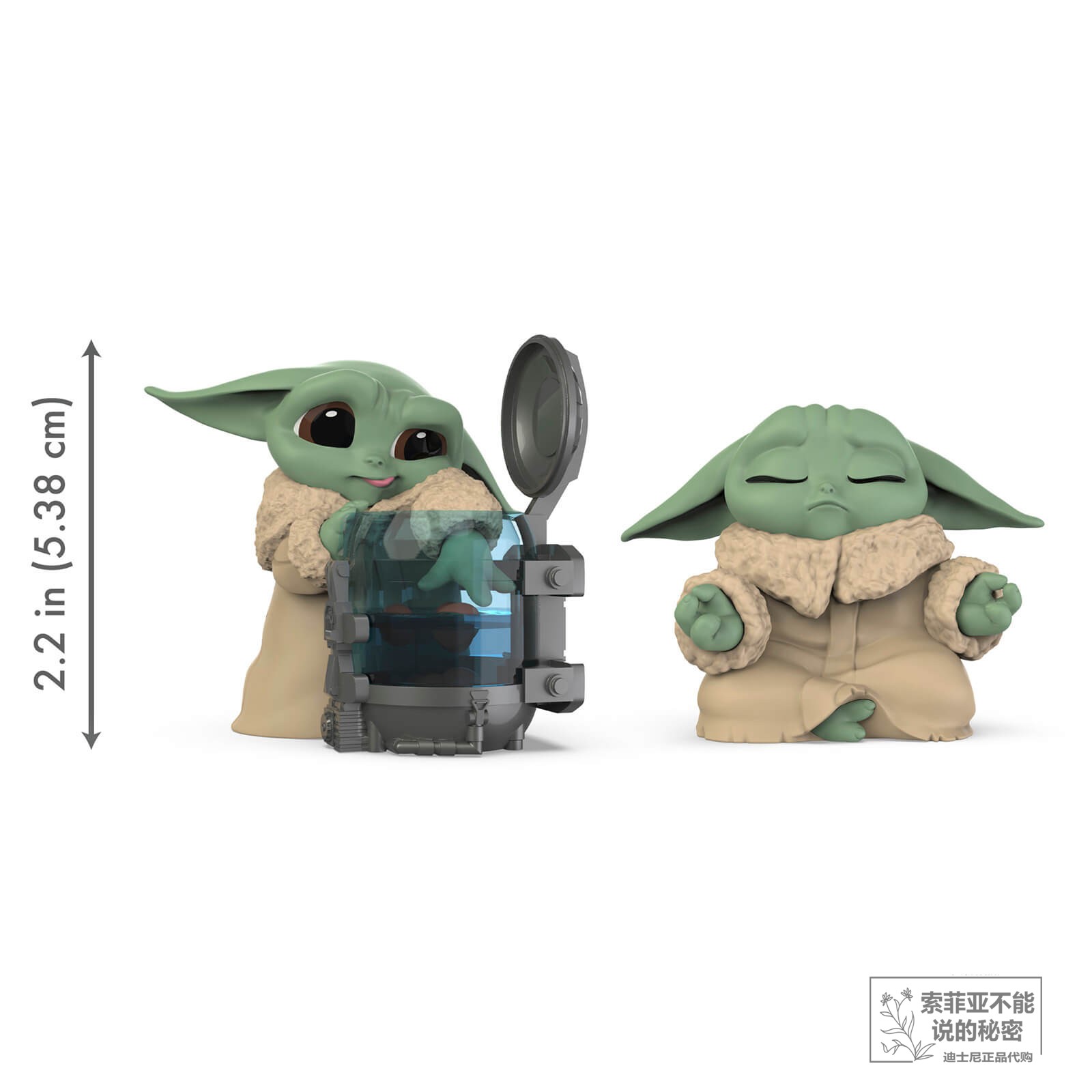 Yoda Baby J [2 Pack Reservation]Star Wars Manda Luo people The force baby Yoda  baby Garage Kit Ornaments Toys U.S.A Disney Purchasing agent