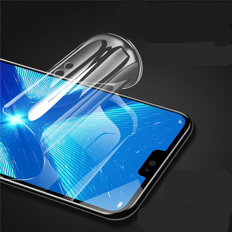 华为荣耀8x钢化膜磨砂荣耀8xmax水凝膜原厂专用手机抗蓝光全屏覆盖游戏软全包无白边原装液态纳米防摔防指纹