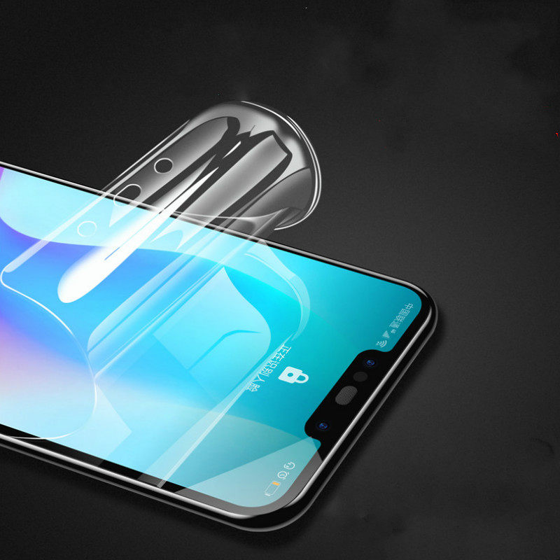 华为nova3钢化水凝膜nova3E抗蓝光护眼nova4手机曲面3i全屏覆盖原装软全包无白边原厂高清防摔贴膜磨砂保护膜