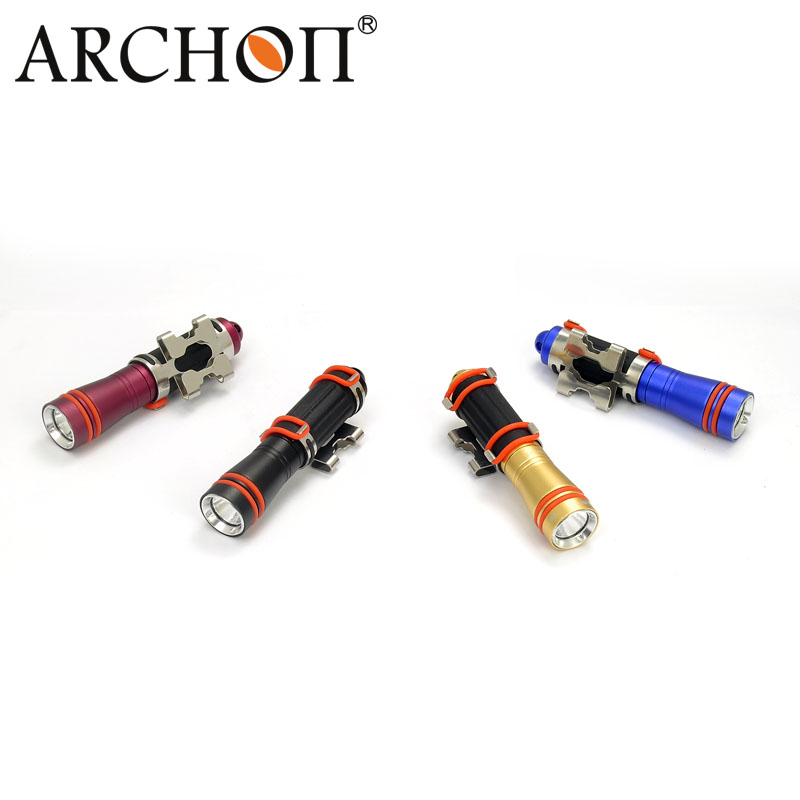 Opupil ARCHON DIVING FLASHLIGHT PROFESSIONAL Your Type Flashlight Waterproof 100 m Outdoor Universal Dry Battery