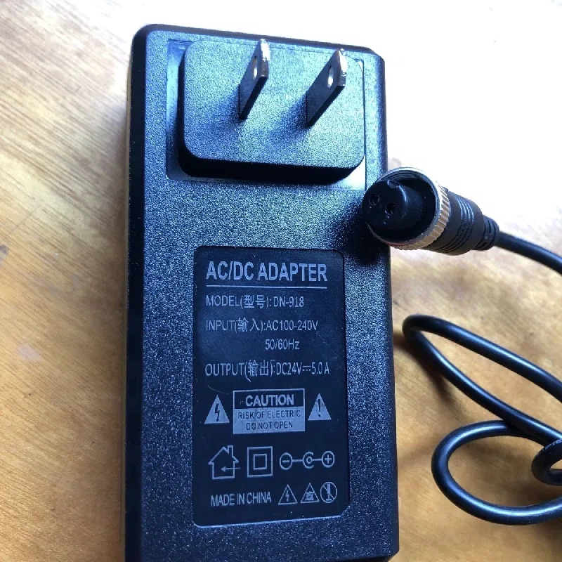 Aviation Two-Core Variable Frequency Water Pump 24V5A Power Adapter 2-Pin Power Supply Dc Power Universal Small Nine-Two Core Aviation Two-Core Variable Frequency Water Pump 24V5A Power Adapter 2-Pin Power Supply Dc Power Universal Small Nine-Two Core
