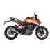 IXIL tỷ ống xả Sile ktm390duke sửa đổi ống xả Duke 250 phụ kiện đầu máy xe máy - Ống xả xe máy