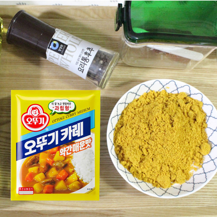 South Korea S Original Import Does Not Pour On The Ong Curry Powder Slightly Spicy Korean Seasoning Beef Chicken Curry Rice Sauce 1kg