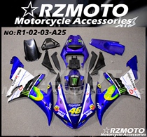 RZMOTO Y YZF R1 02 03 shell FAIRING Carbon fiber lacquered custom baking varnish