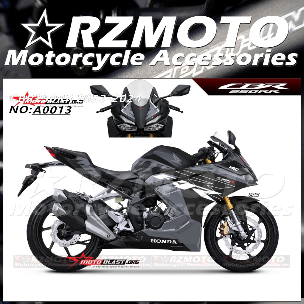 Honda cbr250rr 17-22/23-24 painted shell edition: instantly
