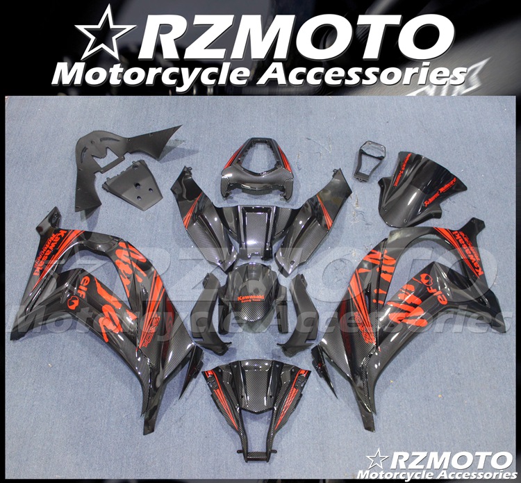 RZMOTO NINJA ZX10R 11 12 13 14 15 Carbon Fiber Paint FAIRING Shell Paint C