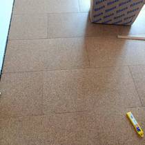 Weikang cork floor floor heating mute moisture-proof mildew-proof bathroom basement kitchen gym real color chamfer