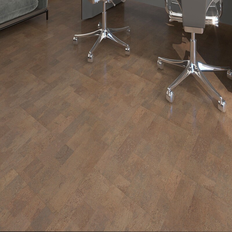 Tesell cork Portugal original Imported Cork Floor Ground Warm Baby House Elderly house Book Room Grey Department