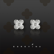 Universe Tick Moonlight Hustle Ear Nail Moon Light Color Garden Series 925 Silver Small Earrings Superior Sense