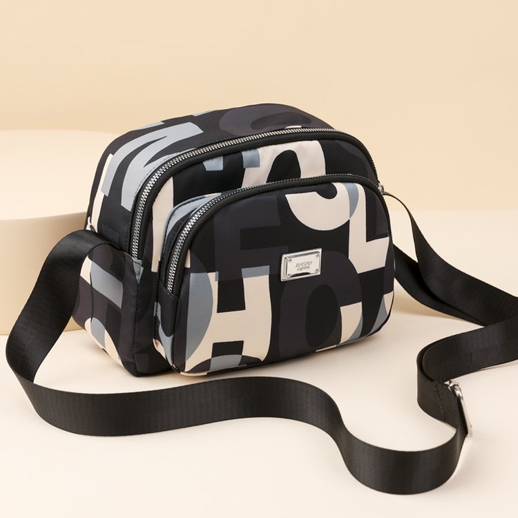 Bag bag multi-layer backpack with nylon canvas bag middle-aged mom bag bag old grandmother oxford cloth bag bag