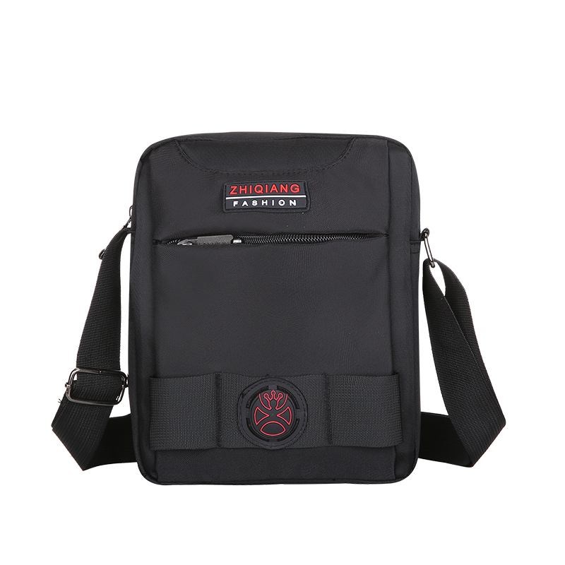 Men's Bag Oxford Cloth Shoulder Bag Men's Vertical Messenger Bag Travel Backpack Small Bag Business Casual Briefcase Canvas Bag