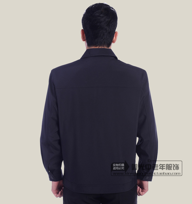 [Đặc biệt hàng ngày] áo khoác nam trung niên và áo khoác nam tuổi áo sơ mi nam mùa xuân và mùa thu quần áo nam trung niên áo khoác thể thao