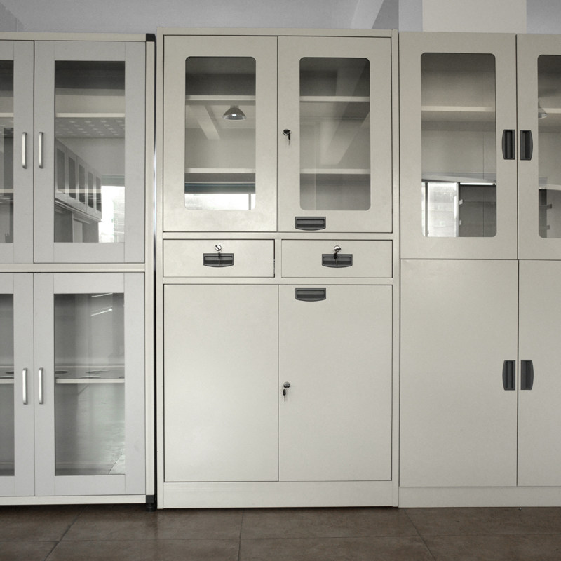 Laboratory Full Steel Medicine Cabinet Utensil Cabinet Cabinet Reagent Cabinet Sample Cabinet with drawers